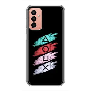Чехол КИБЕРСПОРТ для Samsung Galaxy M23 (5G) (Значки Sony)