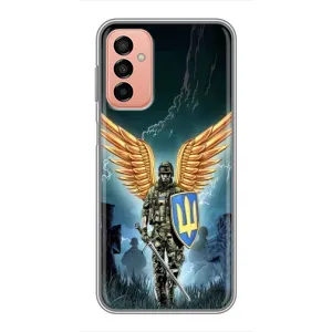 Патриотический Чехол для Samsung Galaxy M23 (5G) (ЗСУ з крильями)