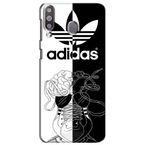 Чехол в стиле "Адидас" для Самсунг М30 (Adidas шнурки)