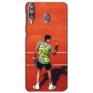 Чехлы с принтом Спортивная тематика для Samsung Galaxy M30 (M305) (Алькарас Теннисист)