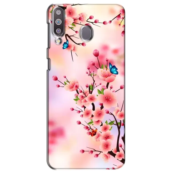 Чехол с рисунком «Бабочки на сакуре» для Samsung Galaxy M30 (M305) Чехол с рисунком «Бабочки на сакуре» для Samsung Galaxy M30 (M305)