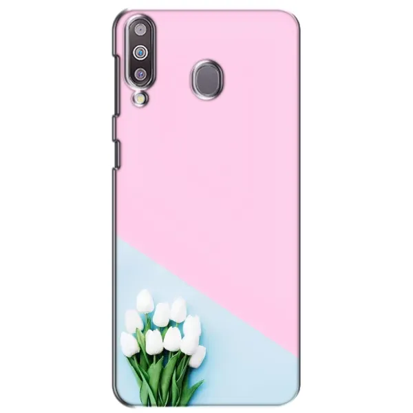 Чехол с рисунком «Белые тюльпаны» для Samsung Galaxy M30 (M305) Чехол с рисунком «Белые тюльпаны» для Samsung Galaxy M30 (M305)