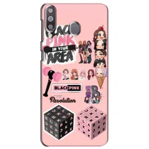 Чехлы с картинкой для Samsung Galaxy M30 (M305) (BLACK PINK коллаж)