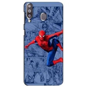 Силиконовый Чехол для Samsung Galaxy M30 (M305) (Человек Паук)