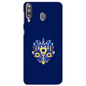 Чехол Укр Символика для Samsung Galaxy M30 (M305) (Цветущий Герб)
