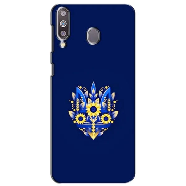 Чехол с рисунком «Цветущий Герб» для Samsung Galaxy M30 (M305)
