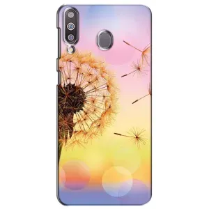 Силиконовый Чехол с одуванчиками на Samsung Galaxy M30 (M305) (Цветок-одуванчик)