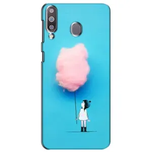 Девчачий Чехол для Samsung Galaxy M30 (M305) (Девочка с тучкой)