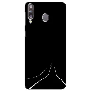 Чехол с картинками на черном фоне для Samsung Galaxy M30 (M305) (Дорога)