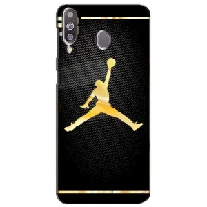 Силиконовый Чехол Nike Air Jordan на Самсунг М30 (Джордан 23)
