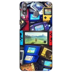 Чехол с рисунком «Джойстики» для Samsung Galaxy M30 (M305)