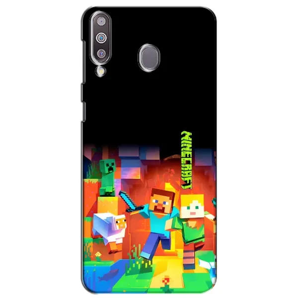 Чехол с рисунком «Герой Майнкрафт» для Samsung Galaxy M30 (M305) Чехол с рисунком «Герой Майнкрафт» для Samsung Galaxy M30 (M305)