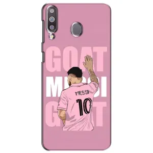 Чехлы Лео Месси в Майами на Samsung Galaxy M30 (M305) (GOAT MESSI)