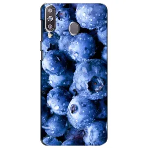Чехол с изображением вкусной еды для Samsung Galaxy M30 (M305) (Голубика)