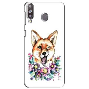 Чехол с Лисичкой для Samsung Galaxy M30 (M305) (Хитрая лиса)