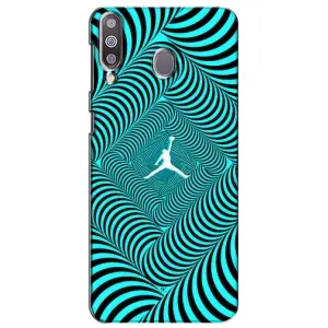 Силиконовый Чехол Nike Air Jordan на Самсунг М30 (Jordan)