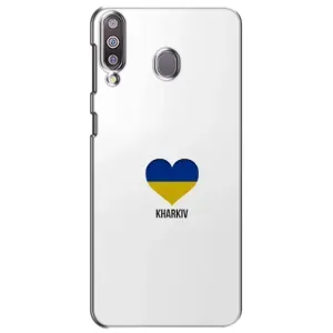 Чехлы силиконовые (Город Харьков) на Самсунг М30 (Kharkiv)