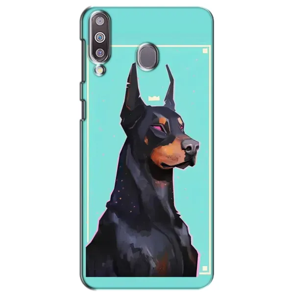 Чехол с рисунком «Король доберман» для Samsung Galaxy M30 (M305)