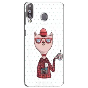 Чехол на тематику: Коты для Samsung Galaxy M30 (M305) (Кот аристократ)