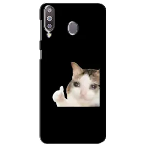 Чехол с рисунком «Кот в слезах» для Samsung Galaxy M30 (M305)