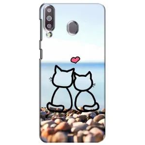 Силиконовые Чехлы Любимому человеку для Samsung Galaxy M30 (M305) (Котейки)