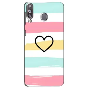 Чехлы с тематикой "Маленькие Сердечки" на Samsung Galaxy M30 (M305) (Красивое сердечко)
