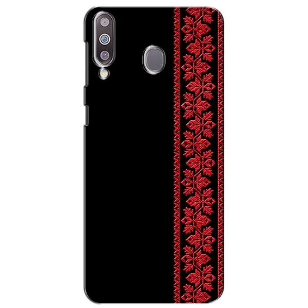 Чехол с рисунком «Красная Вышиванка» для Samsung Galaxy M30 (M305) Чехол с рисунком «Красная Вышиванка» для Samsung Galaxy M30 (M305)