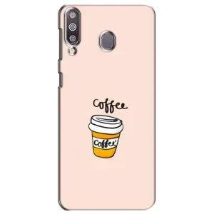 Чехол с изображением вкусной еды для Samsung Galaxy M30 (M305) (Кружка кофе)