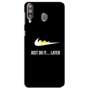 Силиконовый Чехол на Samsung Galaxy M30 (M305) с картинкой Nike (Later)