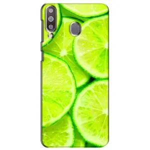 Чехол с изображением вкусной еды для Samsung Galaxy M30 (M305) (Лайм)