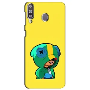 Чехол Бравл Старс для Samsung Galaxy M30 (M305) (Леон (LEON))