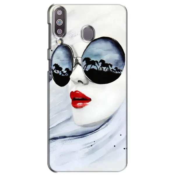 Чехол с рисунком «Любительница коней» для Samsung Galaxy M30 (M305)