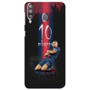 Чехол (TPU) с Футболистом на Samsung Galaxy M30 (M305) (MBAPPE 10)