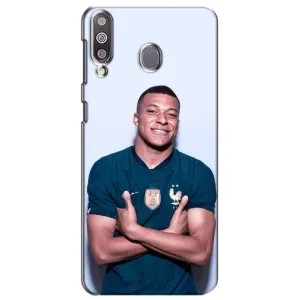 Чехол (TPU) с Футболистом на Samsung Galaxy M30 (M305) (Мбаппешичка)