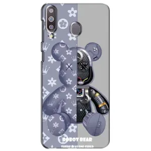 Силиконовый чехол для Samsung Galaxy M30 (M305) (Медведь Louis Vuitton)