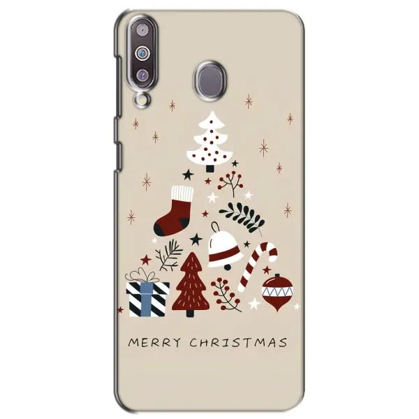 Чехол с рисунком «Merry Christmas» для Samsung Galaxy M30 (M305) Чехол с рисунком «Merry Christmas» для Samsung Galaxy M30 (M305)