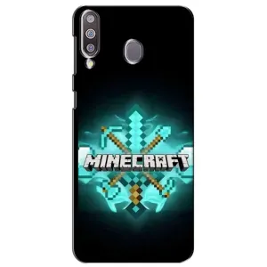 Чехол майнкрафт для Samsung Galaxy M30 (M305) (MineCraft 2)