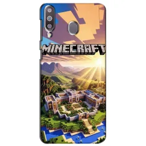 Чехол майнкрафт для Samsung Galaxy M30 (M305) (MINECRAFT)
