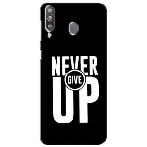 Силиконовый Чехол на Samsung Galaxy M30 (M305) с картинкой Nike (Never Give UP)