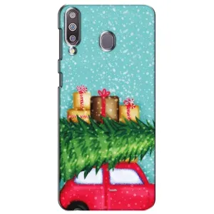 Чехол Новогодняя Елка на Samsung Galaxy M30 (M305) (Новогодние подарки)