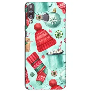 Чехол Санта Клаус для Samsung Galaxy M30 (M305) (Одежда)