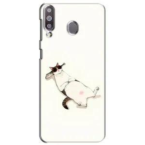 Чехол на тематику: Коты для Samsung Galaxy M30 (M305) (Отдых)