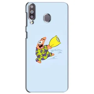 Чехлы с Патриком на Samsung Galaxy M30 (M305) (Патрик с подушкой)