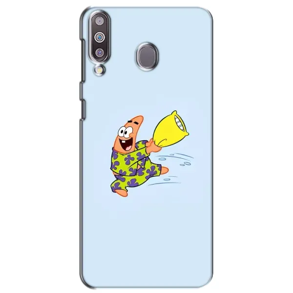 Чехол с рисунком «Патрик с подушкой» для Samsung Galaxy M30 (M305)