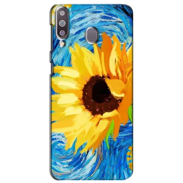 Чехол с рисунком «Подсолнух цветок» для Samsung Galaxy M30 (M305) Чехол с рисунком «Подсолнух цветок» для Samsung Galaxy M30 (M305)