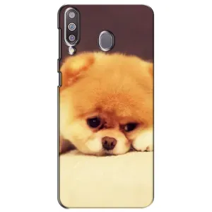 Чехол (ТПУ) Милые собачки для Samsung Galaxy M30 (M305) (Померанский шпиц)
