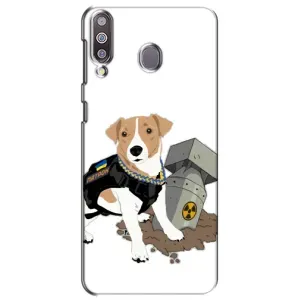 Чехол с принтом Собаки Патрон для Samsung Galaxy M30 (M305) (Пёс Патрон с ракетой)