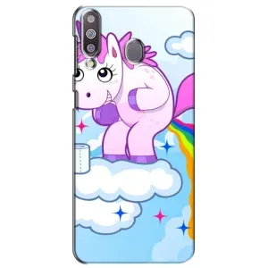 Чехол Unicorn на Samsung Galaxy M30 (M305) (Радуга единорожка)