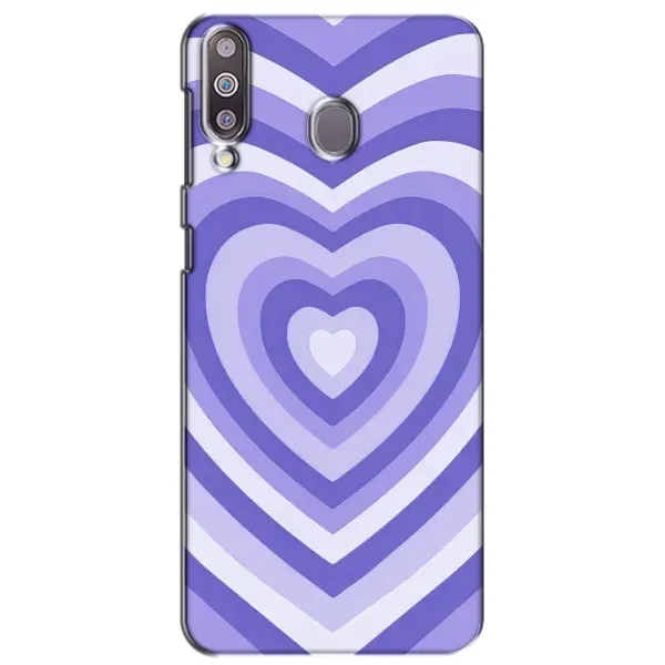 Чехол с рисунком «Сердце фиолет» для Samsung Galaxy M30 (M305) Чехол с рисунком «Сердце фиолет» для Samsung Galaxy M30 (M305)