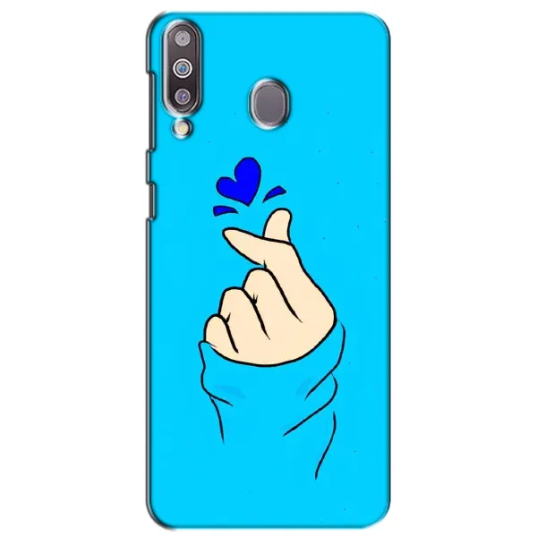 Чехол с рисунком «Сердце на синем» для Samsung Galaxy M30 (M305) Чехол с рисунком «Сердце на синем» для Samsung Galaxy M30 (M305)